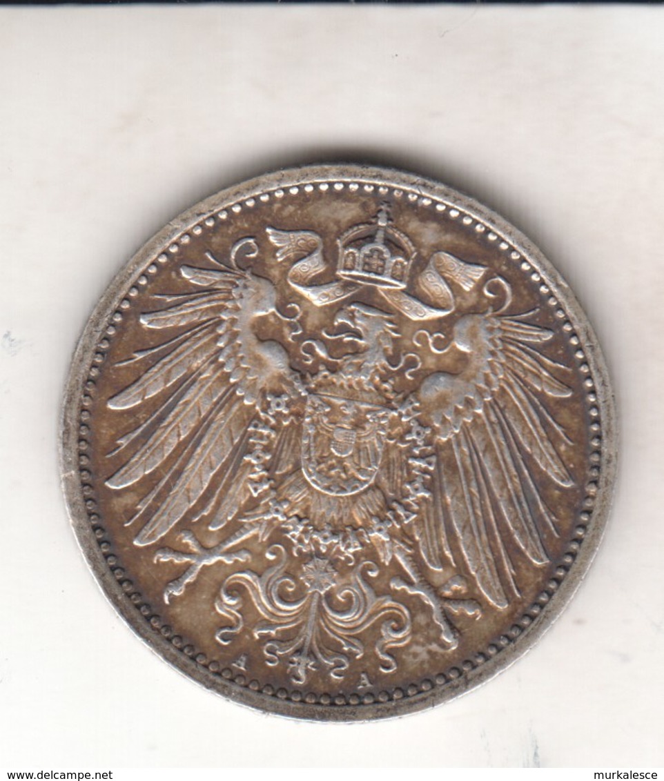 REICHMARK    1   MARK-1915 - 1 Mark & 1 Reichsmark