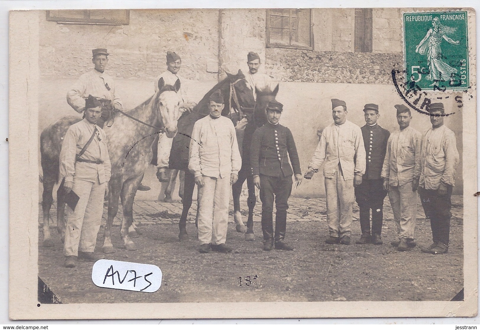 MORTAGNE-SUR-HUISNE- CARTE-PHOTO- VAILLANTS MILITAIRES EN 1909 - Mortagne Au Perche