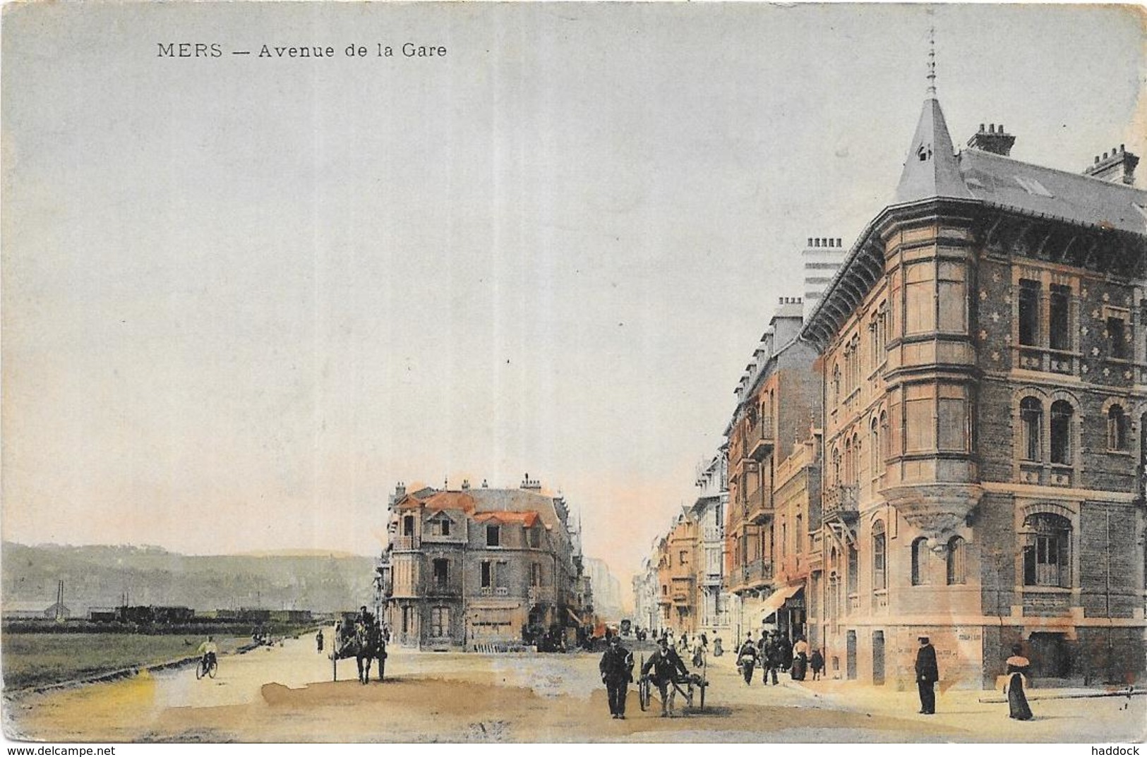 MERS LES BAINS : AVENUE DE LA GARE - Mers Les Bains