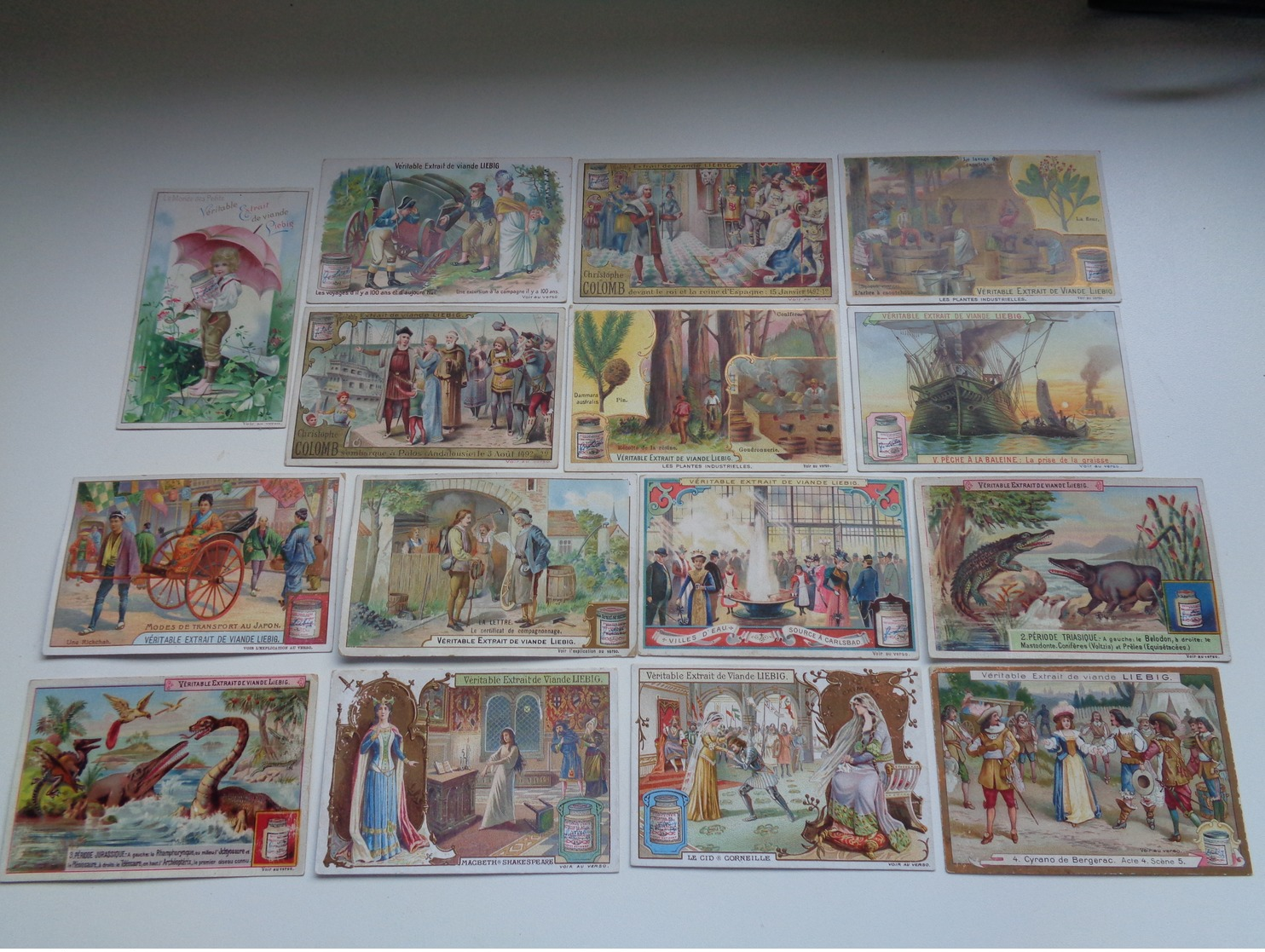 Beau Lot De 30 Chromos De LIEBIG   Mooi Lot Van 30 Prenten Van LIEBIG - Liebig