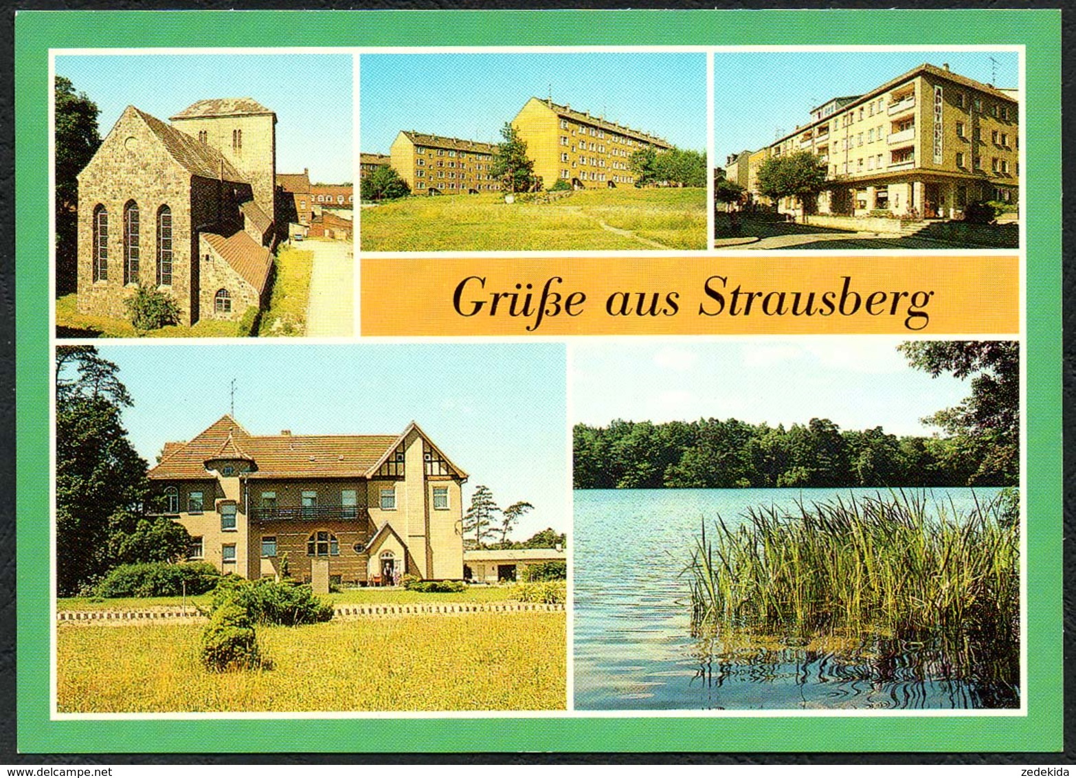 D2362 - TOP Strausberg Apotheke Neubaugebiet - Bild Und Heimat Reichenbach - Strausberg