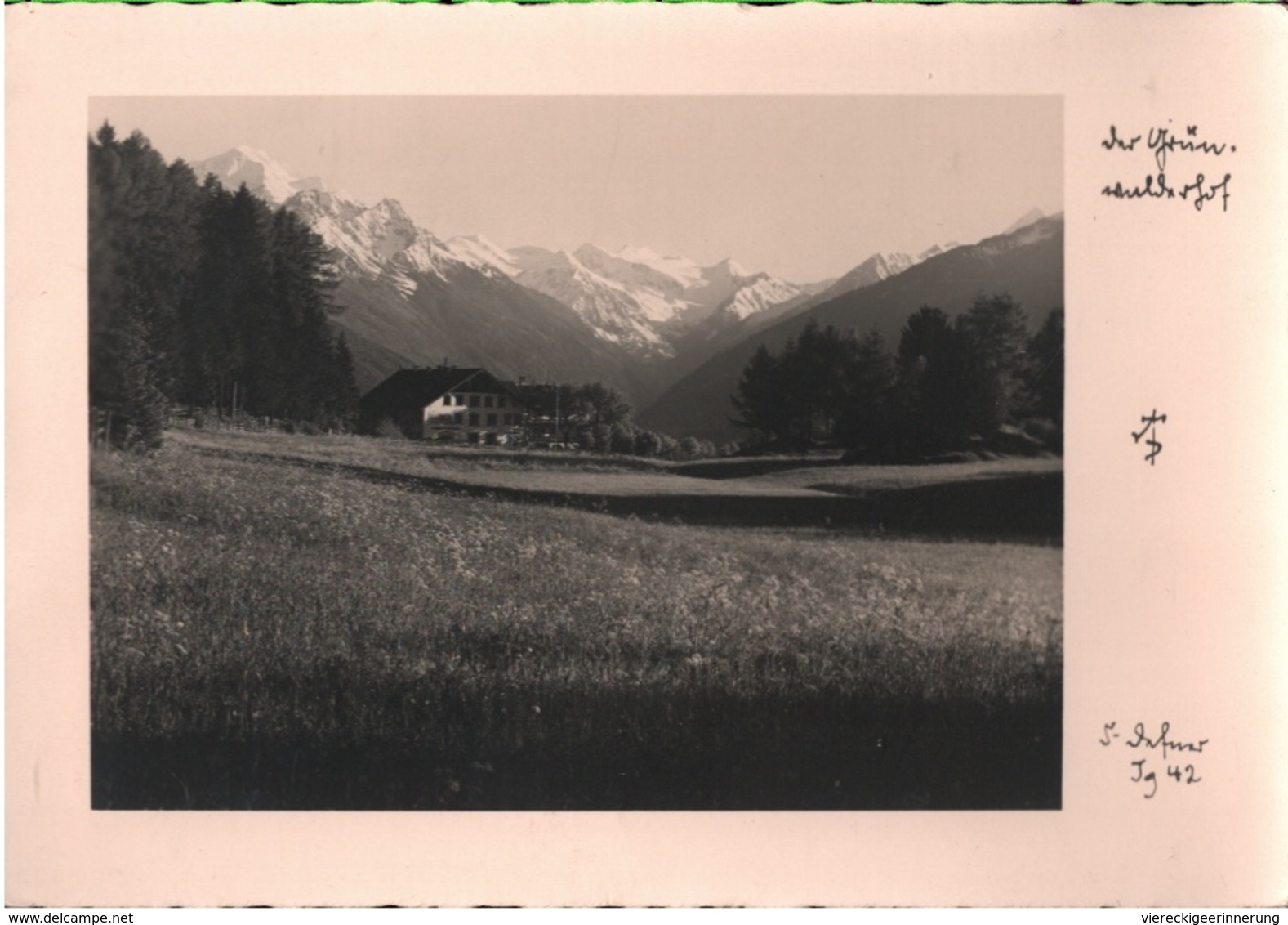 ! Alte Foto Ansichtskarte , Photo A. Defner, Grünwalderhof, Patsch, Tirol, Österreich - Andere & Zonder Classificatie