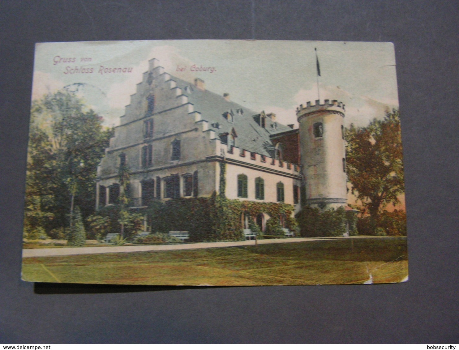 Coburg Schloss Rosenau 1909 - Coburg