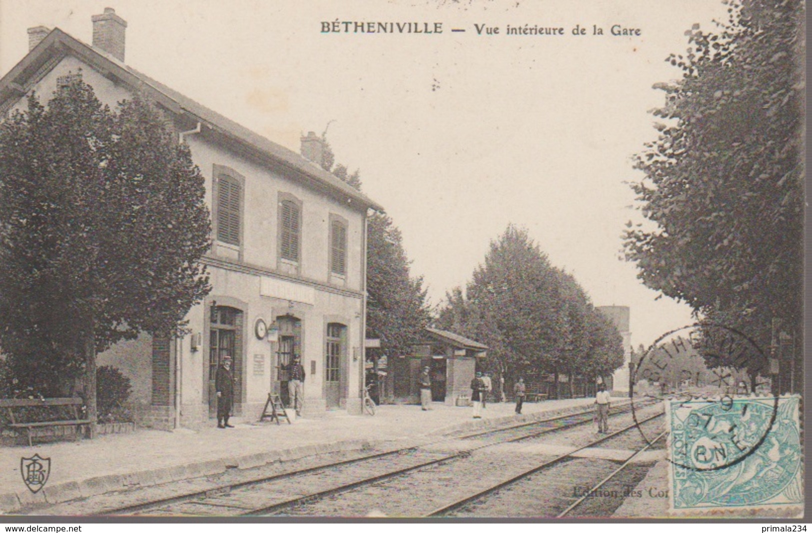 BETHENIVILLE   - LA GARE - Bétheniville