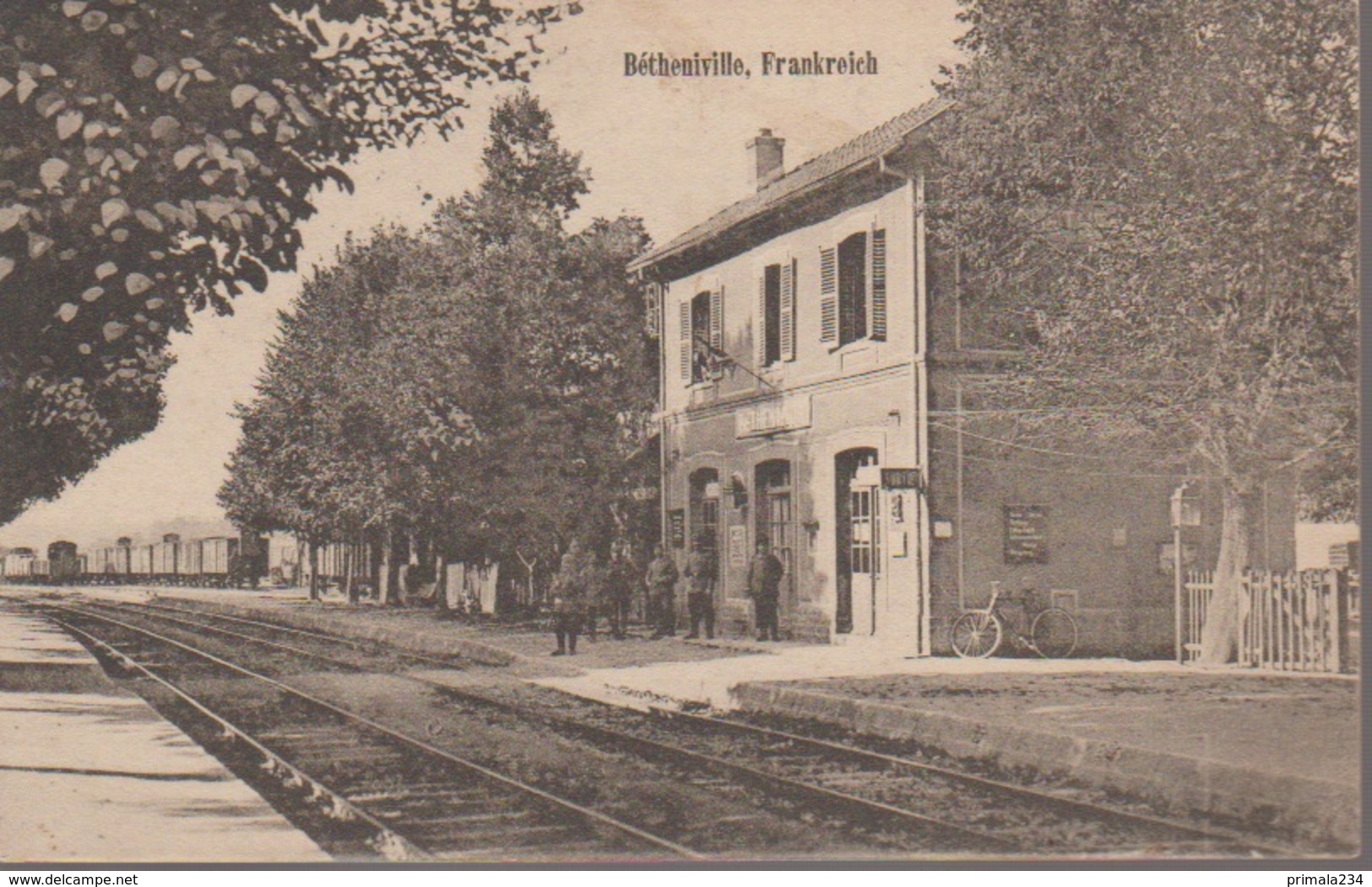 BETHENIVILLE   - LA GARE - Bétheniville