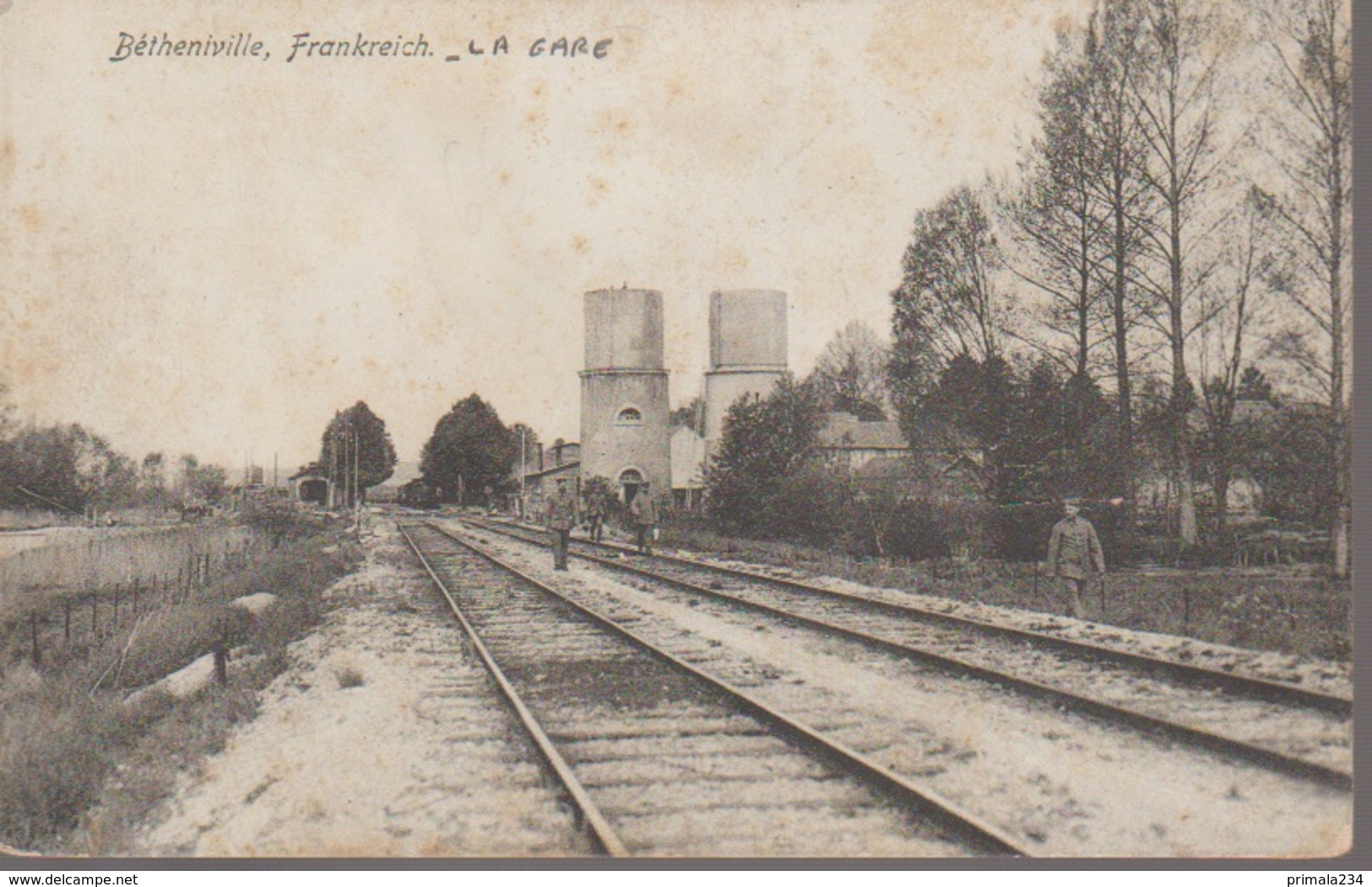 BETHENIVILLE   - LA GARE - Bétheniville