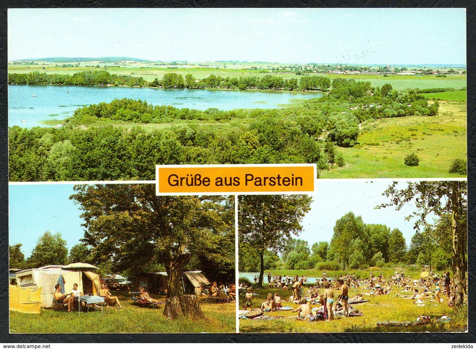 D2449 - TOP Parstein Campingplatz E 24 E 54 - Bild Und Heimat Reichenbach - Eberswalde