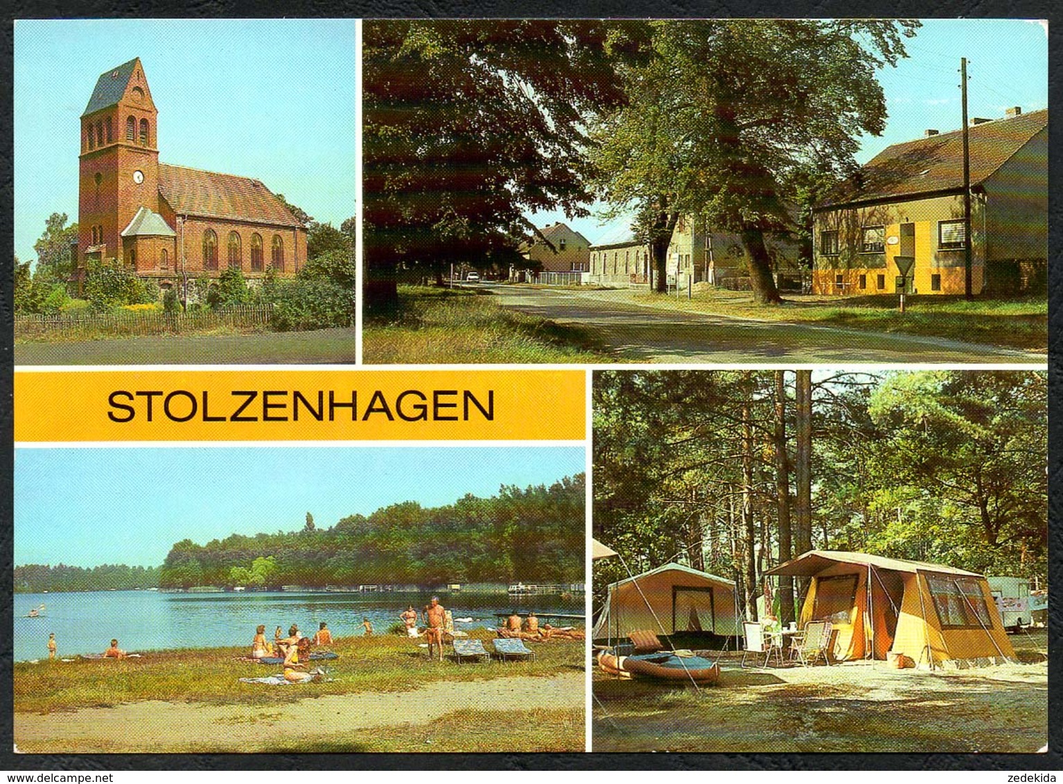 D2455 - Stolzenhagen Campingplatz E 22 - Bild Und Heimat Reichenbach - Bernau