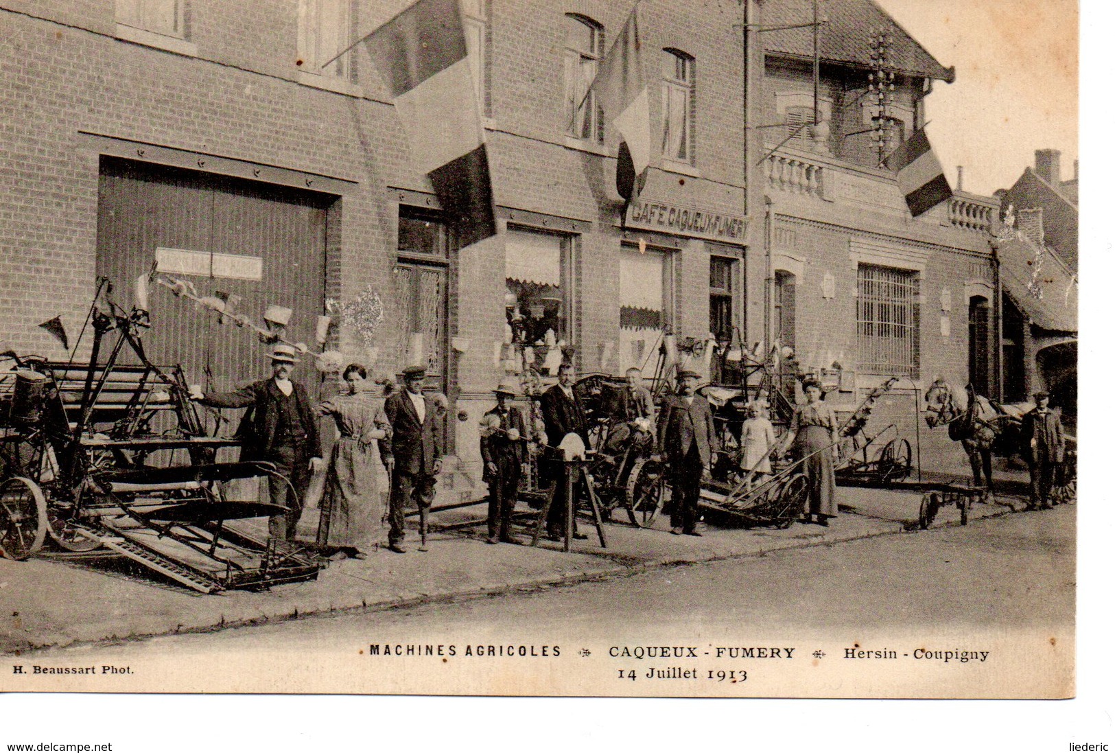 Hersin-Coupigny: Machines Agricoles Caqueux-Fumery - Autres & Non Classés