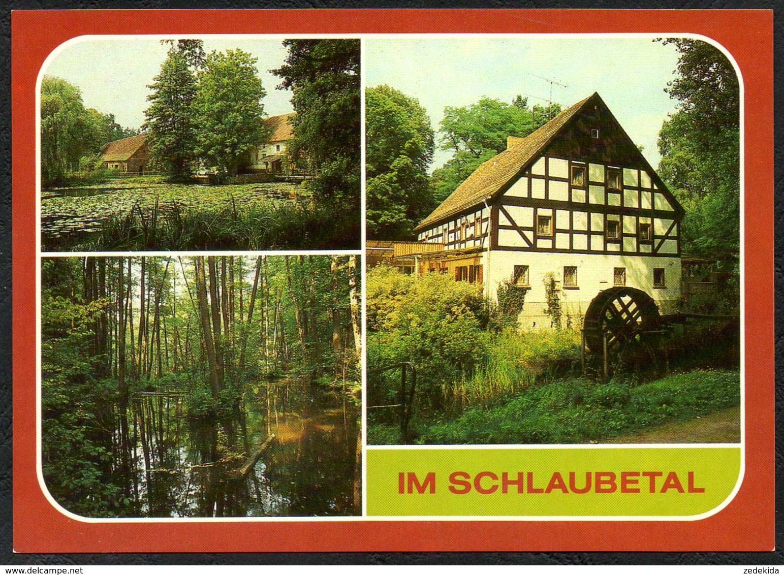 D2463 - TOP Schlaubetal Mixdorf Ragowmühle Wassermühle Bremsdorfer Mühle Gaststätte - Bild Und Heimat Reichenbach - Eisenhüttenstadt