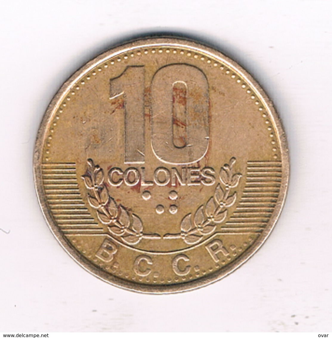 10 COLONES 1995 COSTA RICA /277/ - Costa Rica