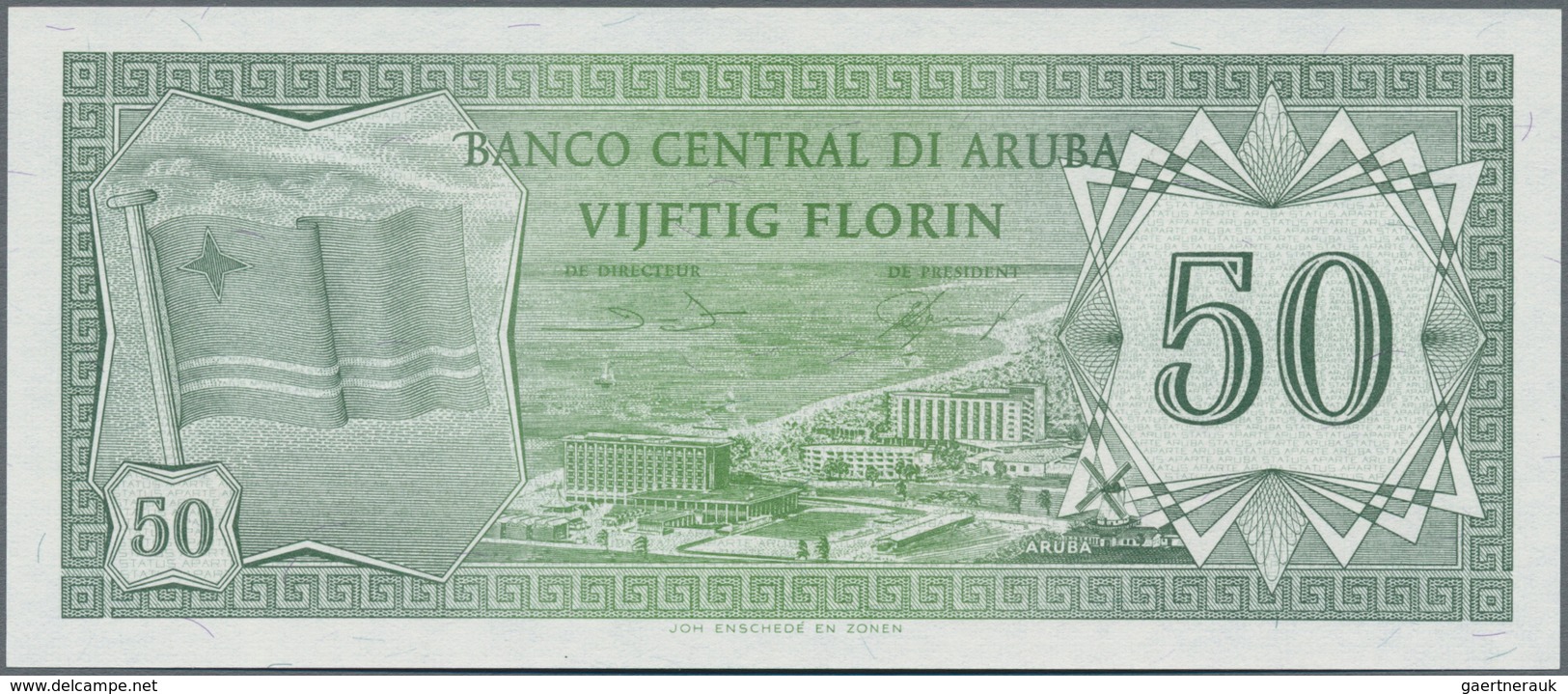 Aruba: 50 Florin 1986, P.4 In UNC Condition - Aruba (1986-...)