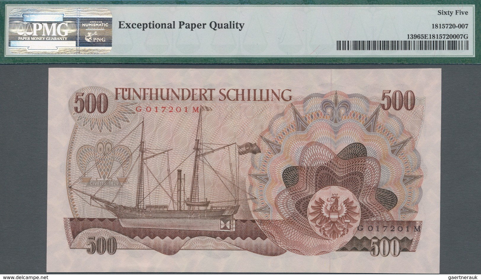 Austria / Österreich: Oesterreichische Nationalbank 500 Schilling 1965, P.139 With Portrait Of Josep - Austria