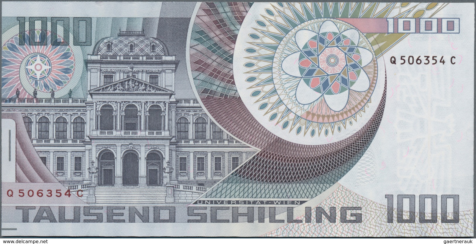 Austria / Österreich: Österreichische Nationalbank 1000 Schilling 1983 With Portrait Of Erwin Schröd - Oostenrijk