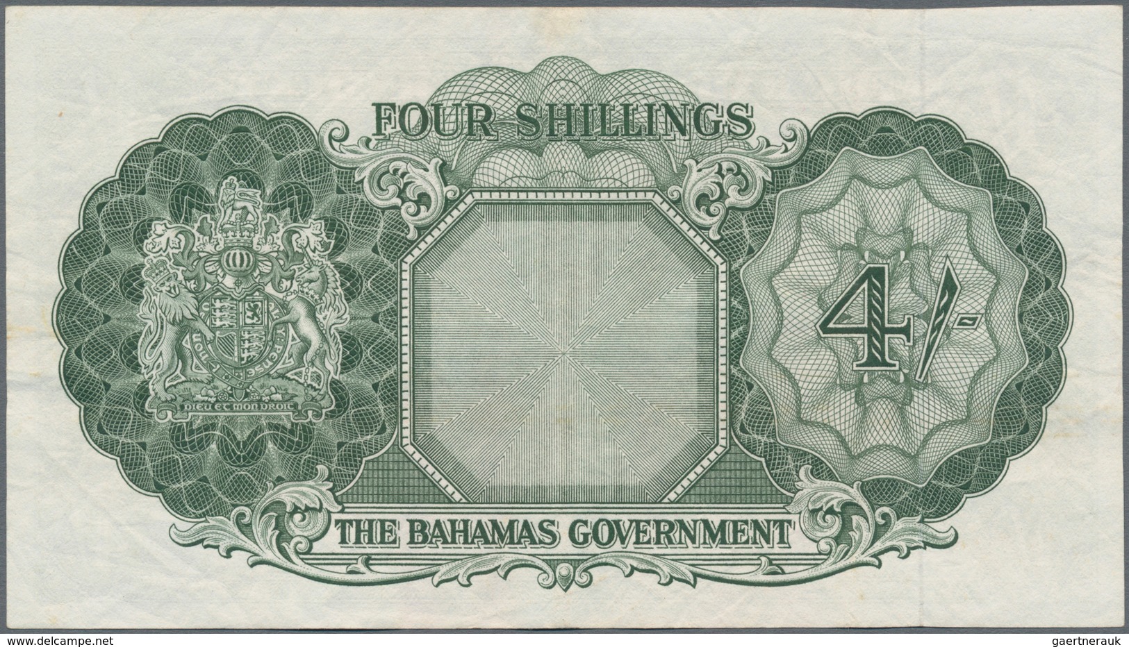 Bahamas: Pair With 4 And 10 Shillings ND(1953), P.13d, 14b, Both In Very Nice Condition With A Few S - Bahamas