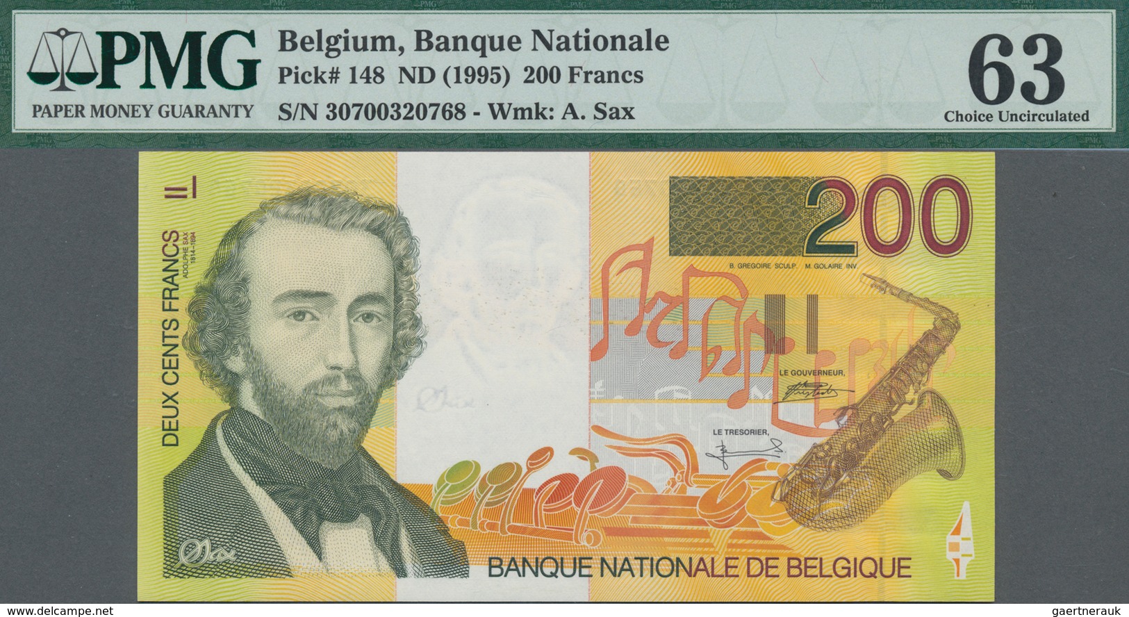 Belgium / Belgien: Nice Lot With 3 Banknotes Containing 500 Francs 1963 P.135a PMG 50 About Uncircul - Autres & Non Classés