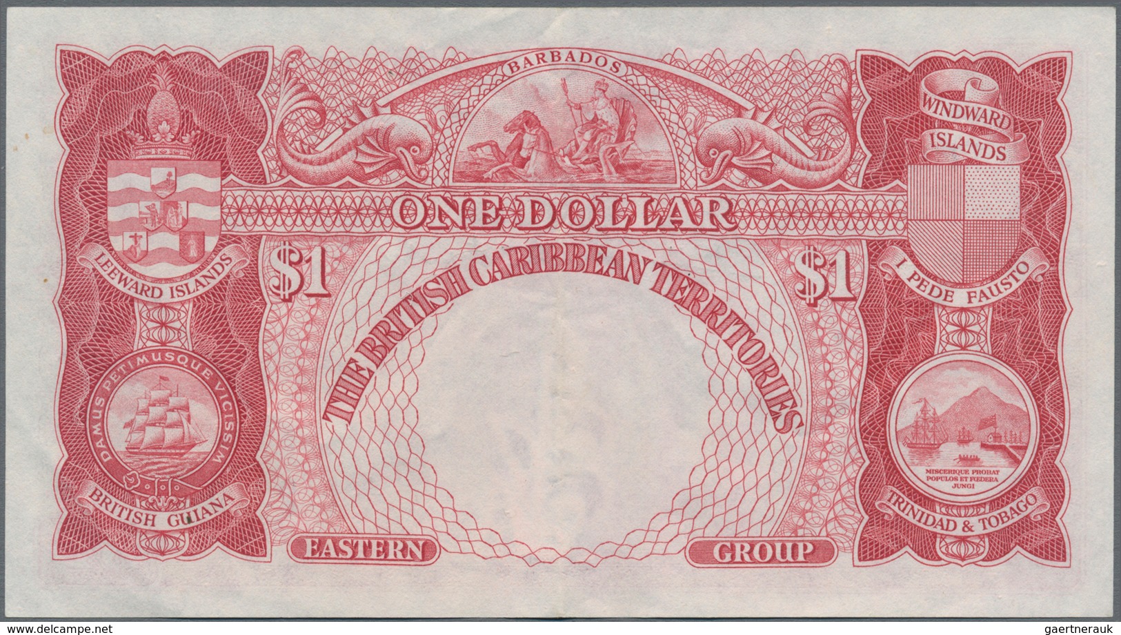 British Caribbean Territories: The British Caribbean Territories 1 Dollar September 1st 1951, P.1, S - Autres - Amérique