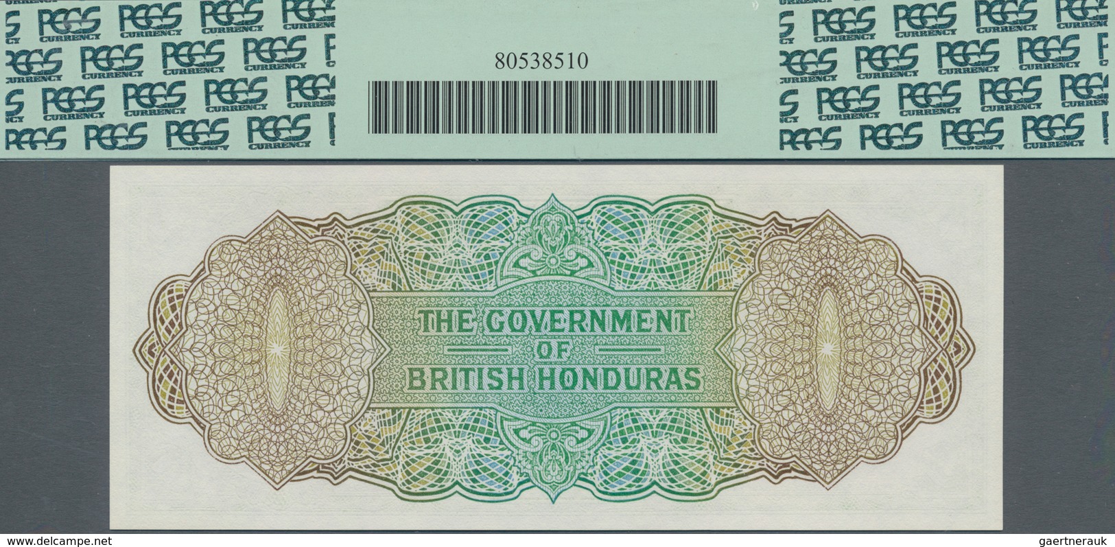 British Honduras: Government Of British Honduras 1 Dollar April 1st 1964, P.28b In Perfect Condition - Honduras