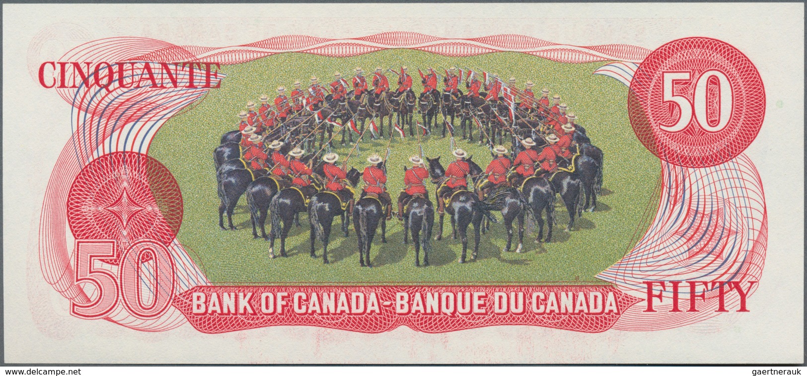 Canada: Bank Of Canada 50 Dollars 1975, P.90 In Perfect UNC Condition. - Canada