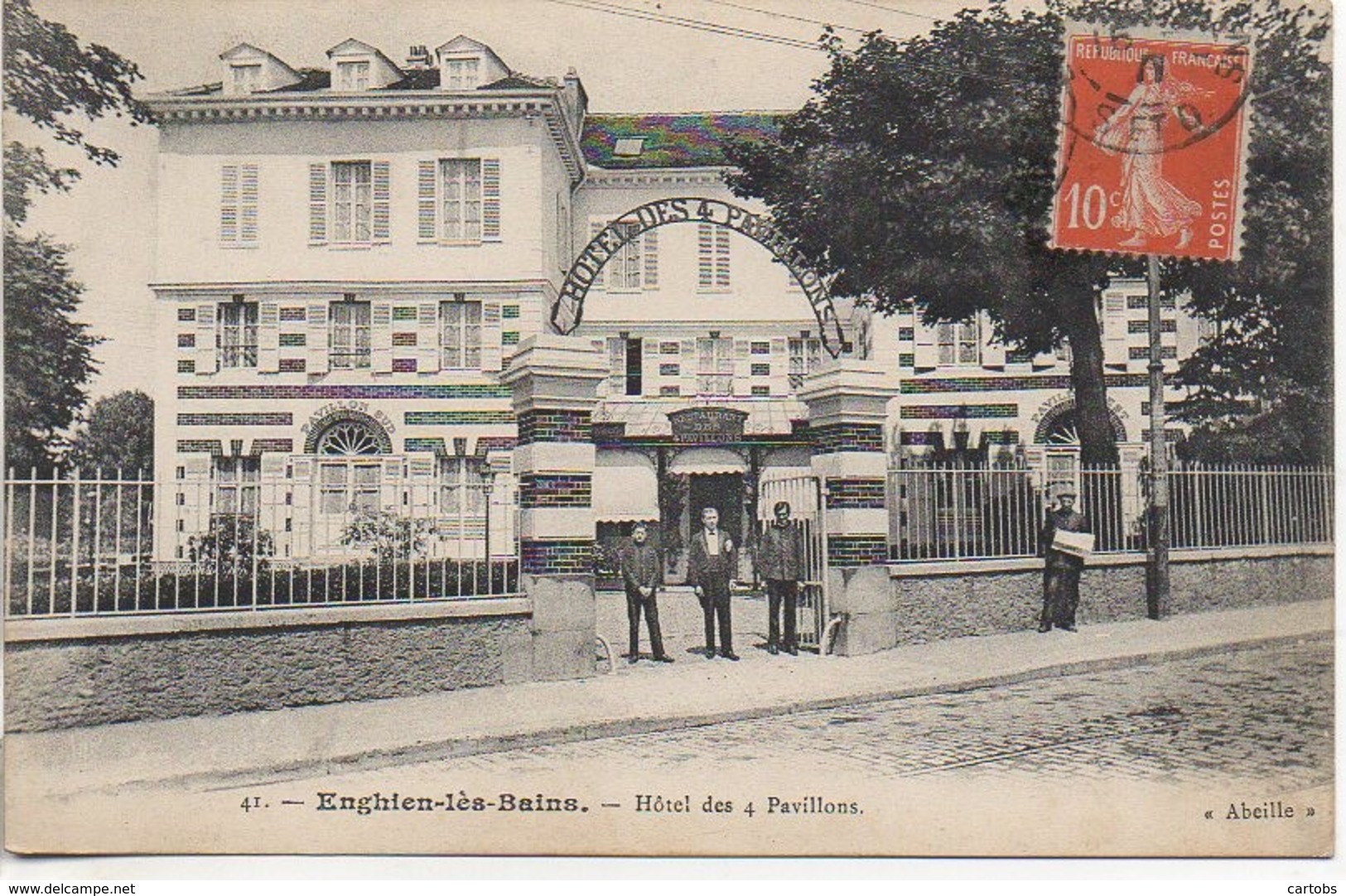 95 ENGHIEN-les-BAINS  Hôtel Des 4 Pavillons - Enghien Les Bains