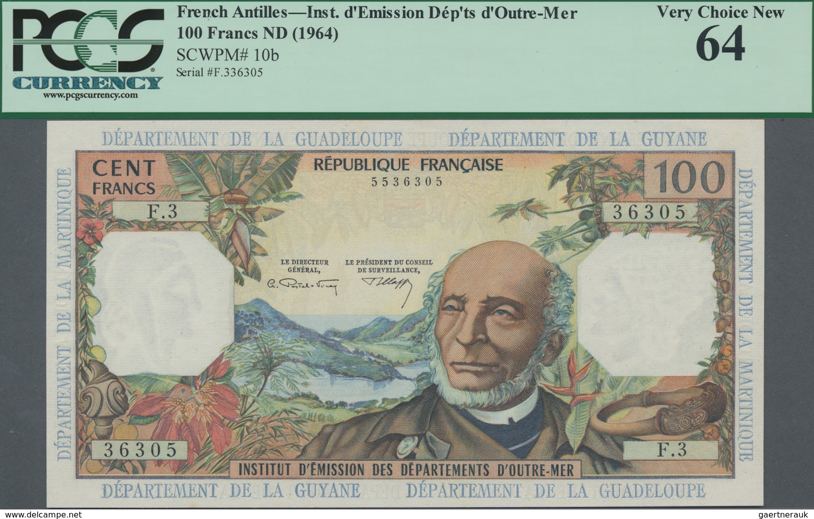 French Antilles / Französische Antillen: Institut D'Émission Des Départements D'Outre-Mer 100 Francs - Autres - Amérique