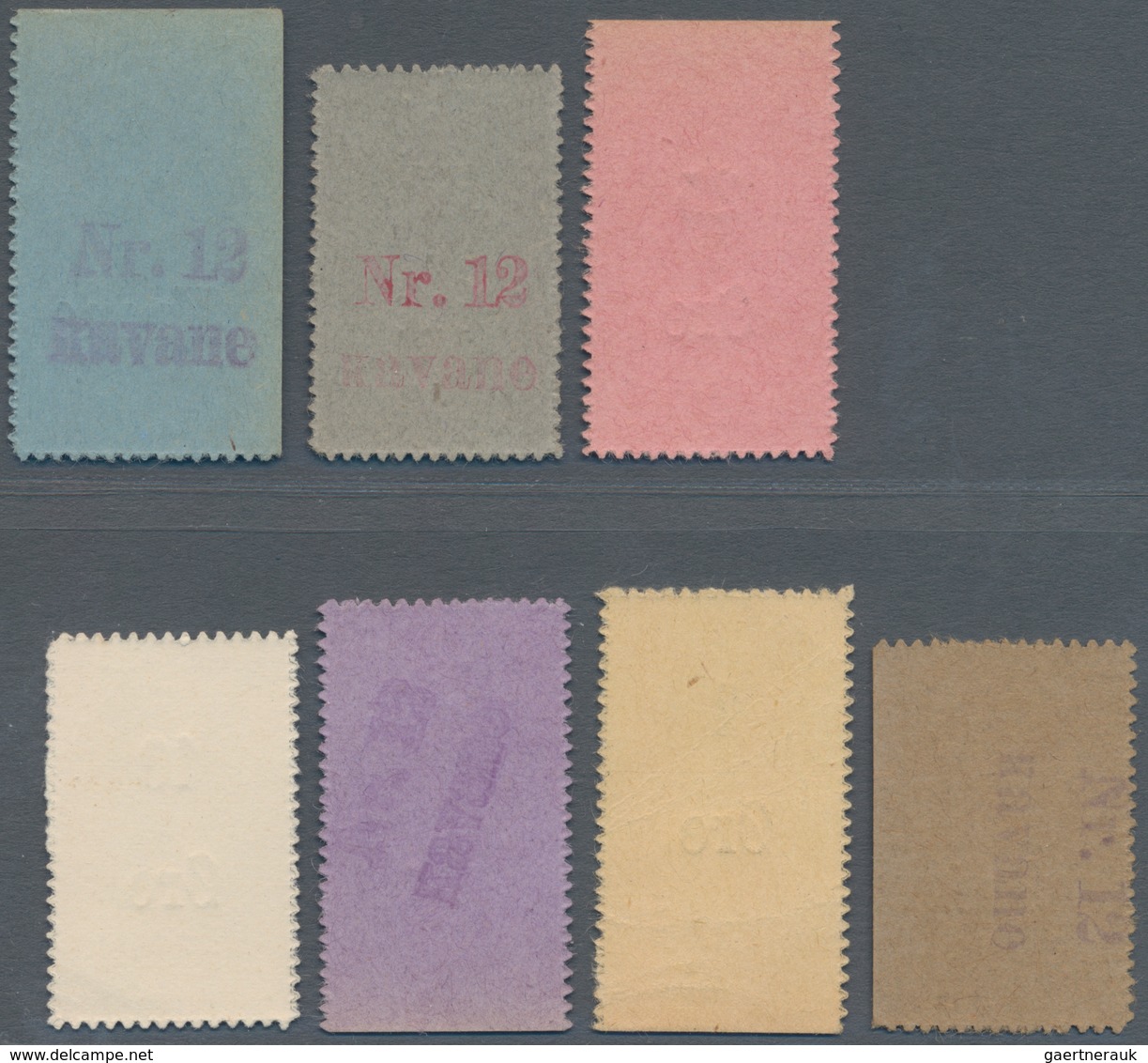 Greenland / Grönland: Royal Trade Organisation Set With 1, 2, 5, 10, 25, 50 Oere And 1 Krone ND(1910 - Greenland