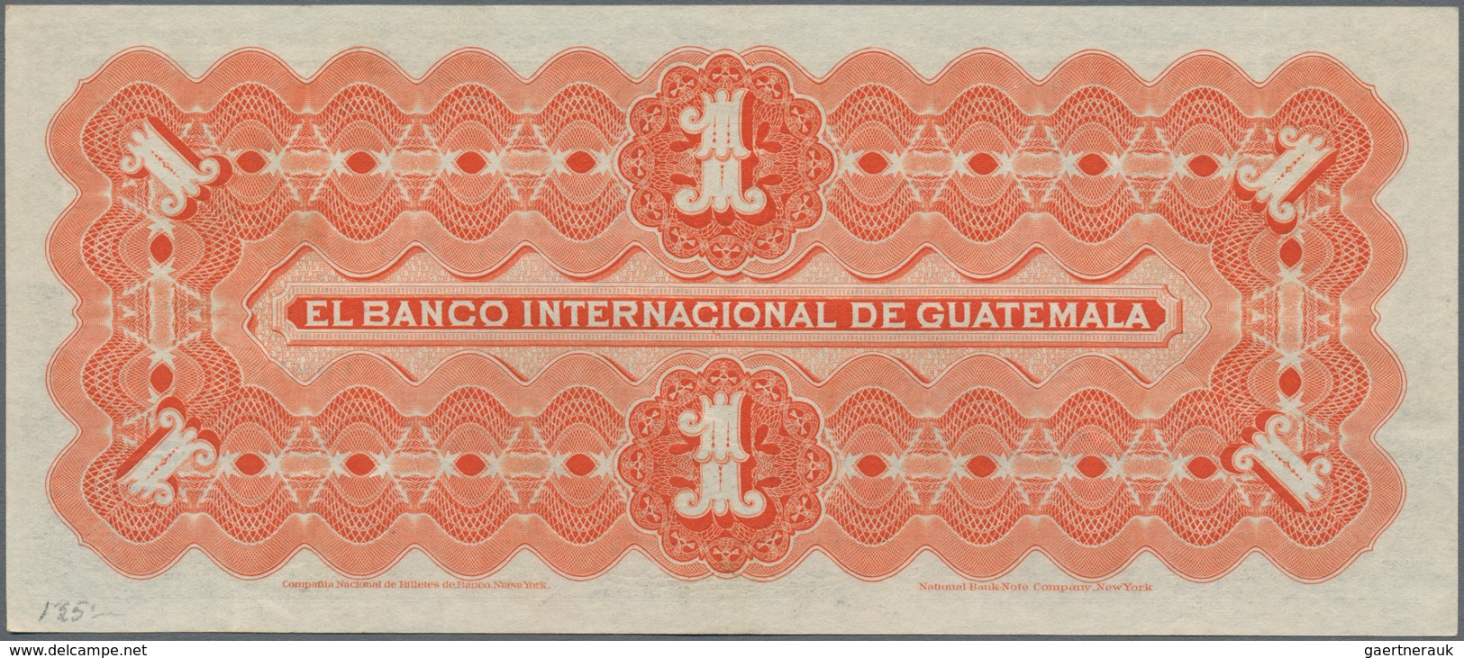 Guatemala: Very Nice Set With 3 Banknotes Containing For The Banco Intenacional De Guatemala 1 Peso - Guatemala