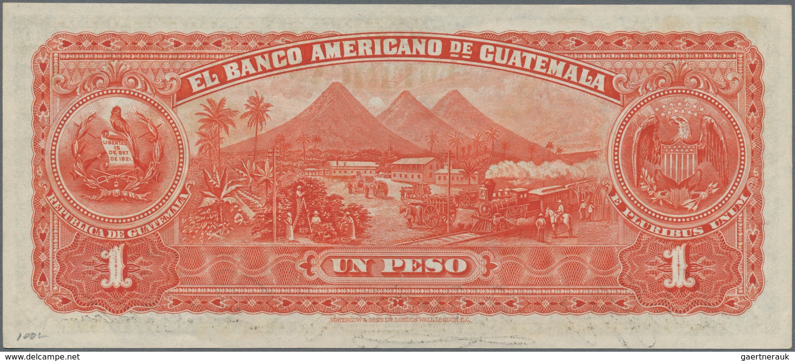 Guatemala: Very Nice Set With 3 Banknotes Containing For The Banco Intenacional De Guatemala 1 Peso - Guatemala