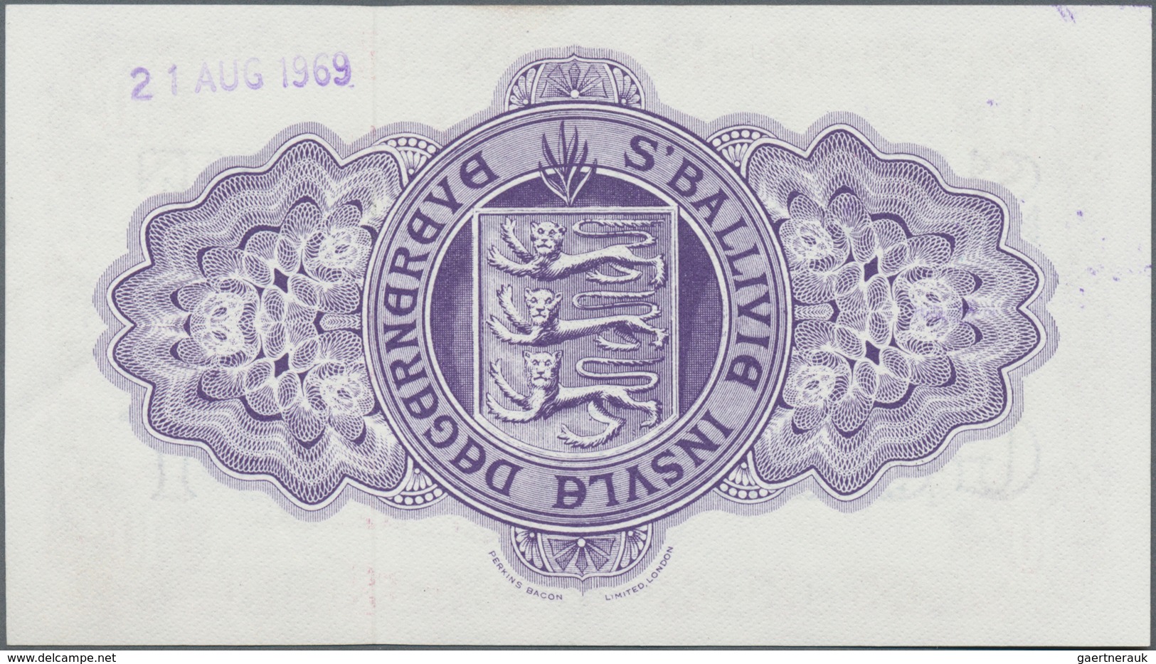 Guernsey: The States Of Guernsey 10 Shillings 1966, P.42c, Very Soft Diagonal Bend At Lower Right Bo - Sonstige & Ohne Zuordnung