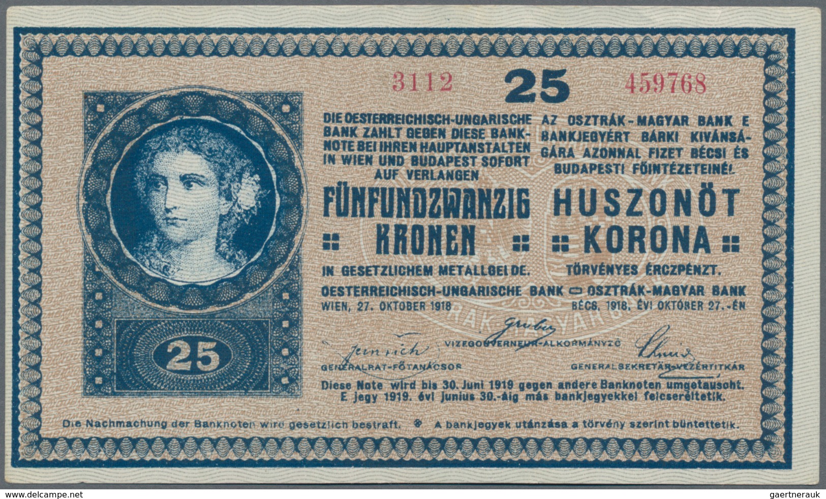 Hungary / Ungarn: Osztrák-Magyar Bank / Oesterreichisch-Ungarische Bank, set with 13 banknotes compr