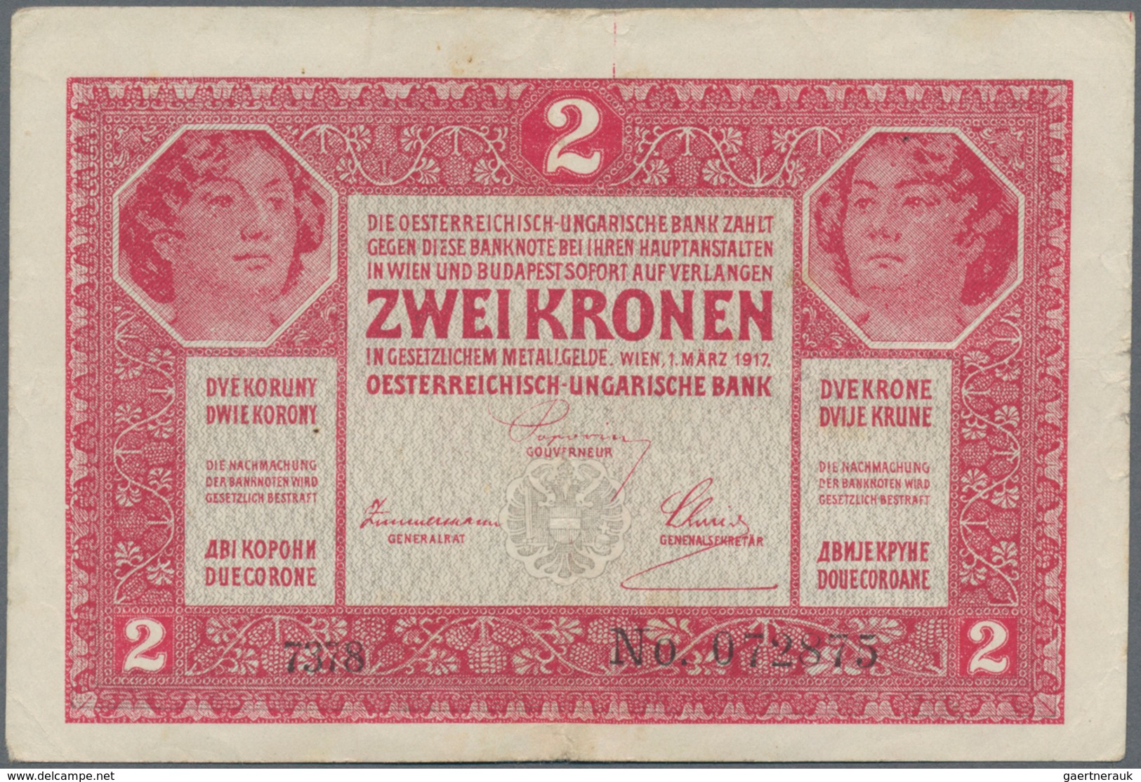 Hungary / Ungarn: Osztrák-Magyar Bank / Oesterreichisch-Ungarische Bank, set with 13 banknotes compr