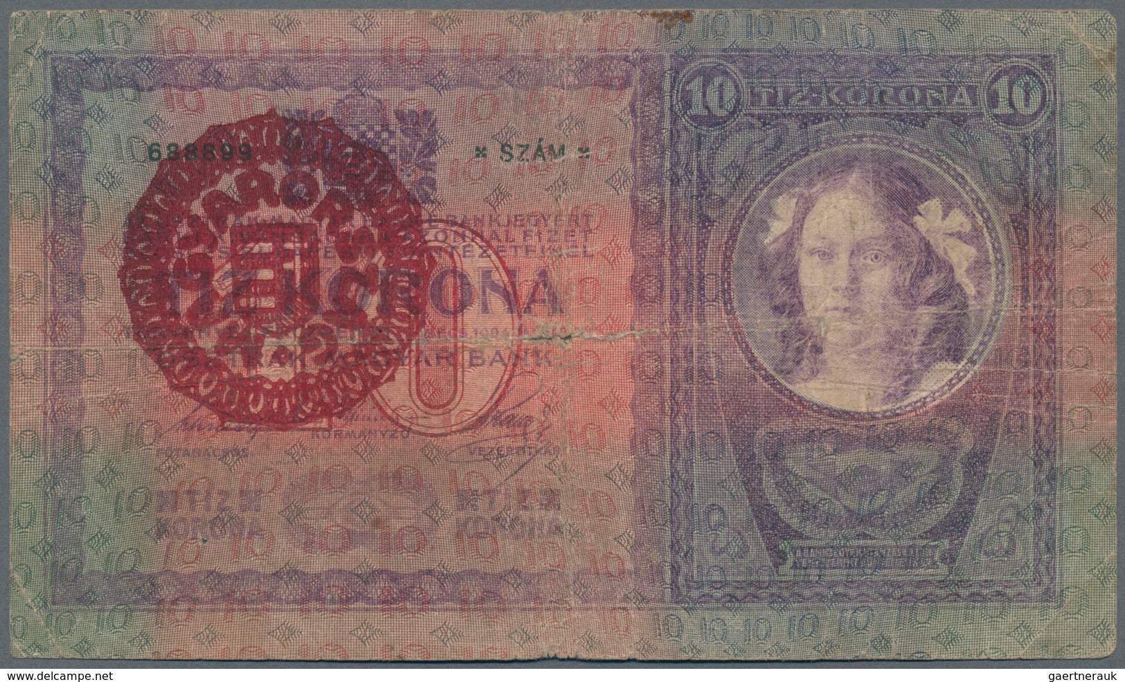 Hungary / Ungarn: Osztrák-Magyar Bank / Oesterreichisch-Ungarische Bank Set With 13 Banknotes Of The - Ungarn