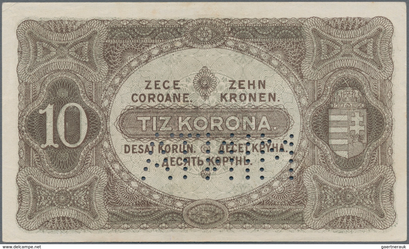 Hungary / Ungarn: Set With 7 Banknotes Series 1920 – 1946, All SPECIMEN With Perforation "Minta" And - Hongrie