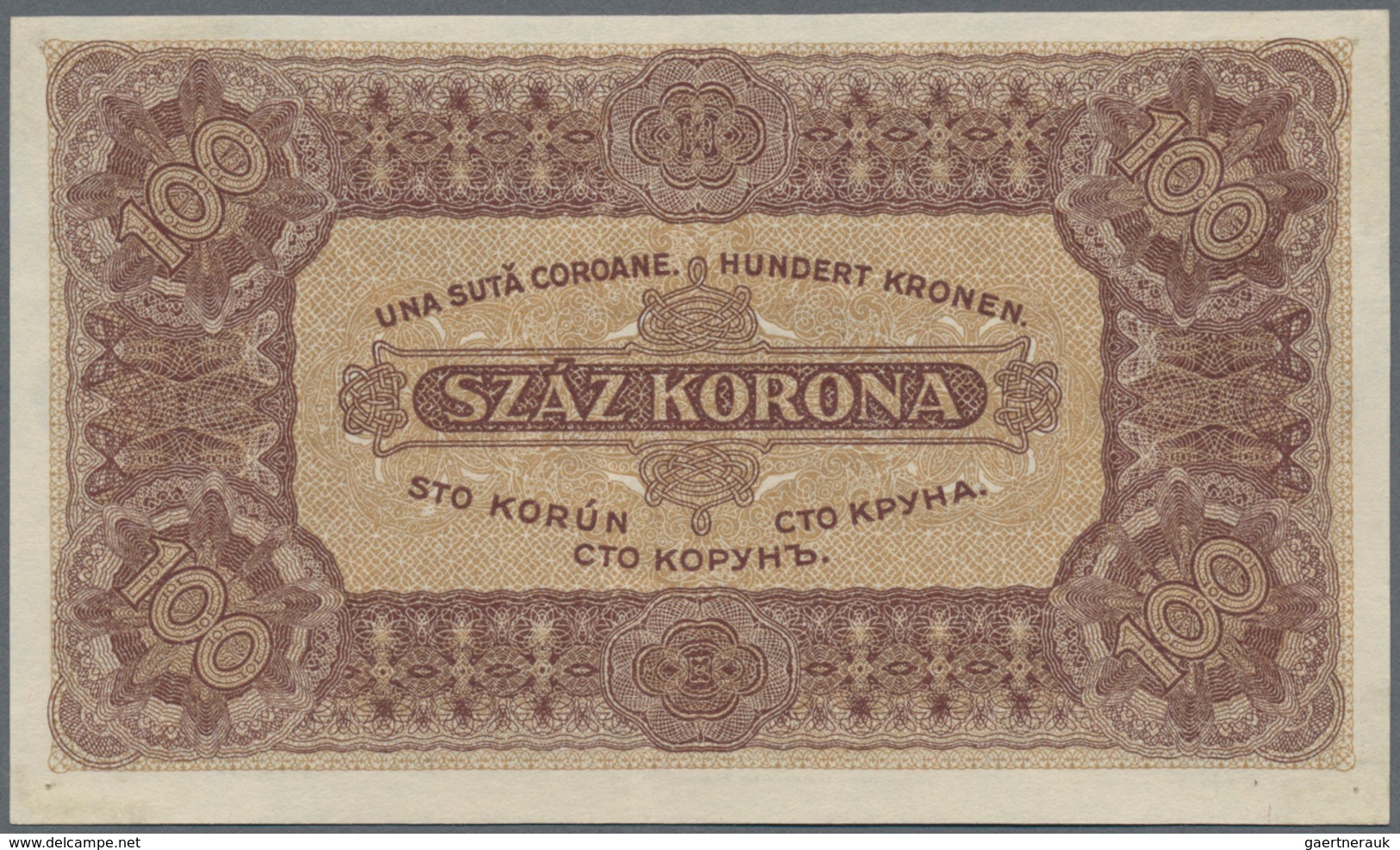 Hungary / Ungarn: Ministry Of Finance, Set With 11 Banknotes Comprising 2x 100 Korona P.73a,b (UNC, - Ungarn