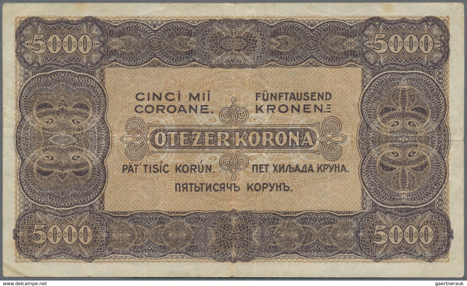 Hungary / Ungarn: Ministry of Finance, set with 11 banknotes comprising 2x 100 Korona P.73a,b (UNC,