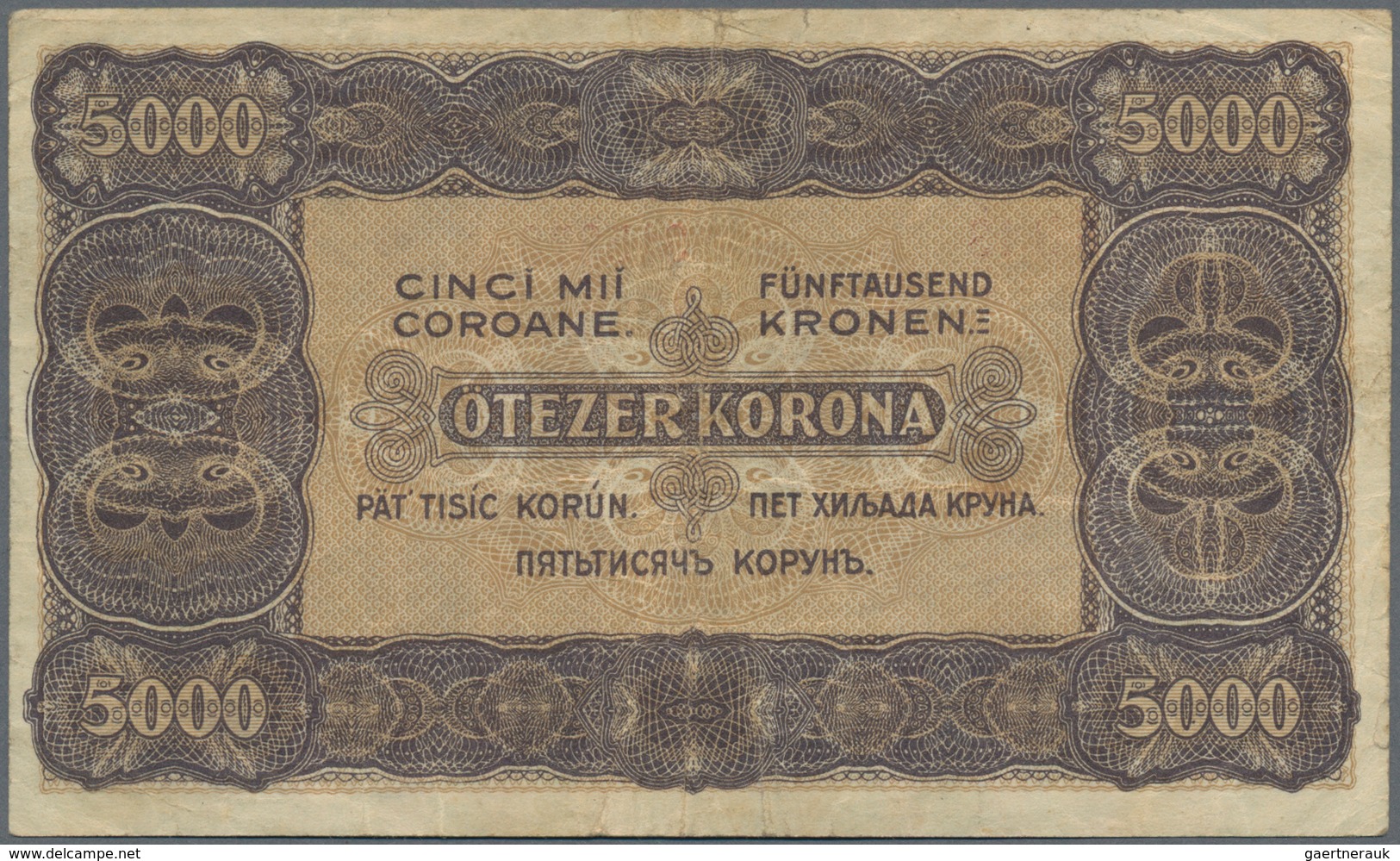 Hungary / Ungarn: Ministry of Finance, set with 11 banknotes comprising 2x 100 Korona P.73a,b (UNC,