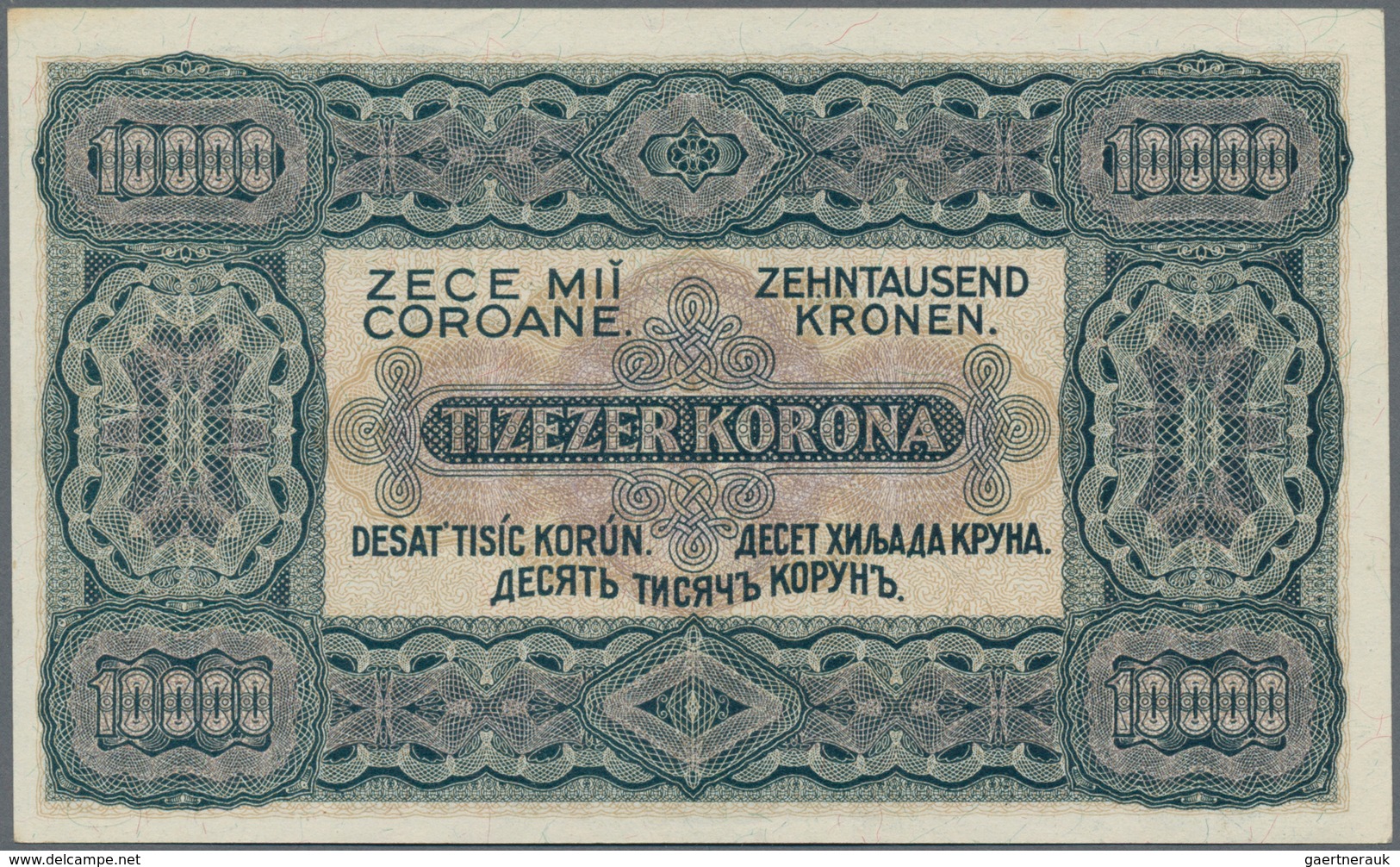 Hungary / Ungarn: Ministry of Finance, set with 11 banknotes comprising 2x 100 Korona P.73a,b (UNC,