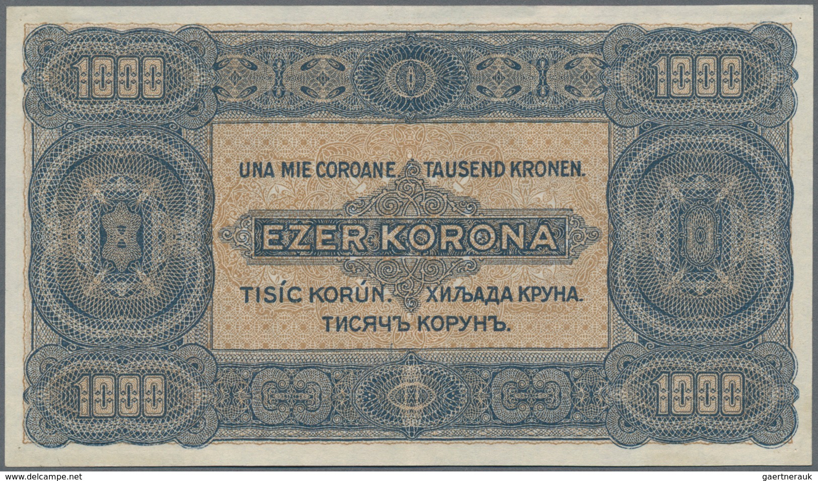 Hungary / Ungarn: Ministry of Finance, set with 11 banknotes comprising 2x 100 Korona P.73a,b (UNC,