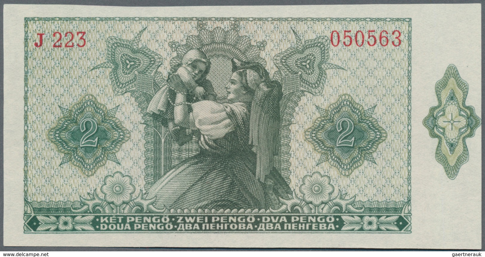 Hungary / Ungarn: Small Lot With 3 Banknotes Of The 1938-1940 Series With 1 Pengö 1938 P.102, 5 Peng - Hongrie