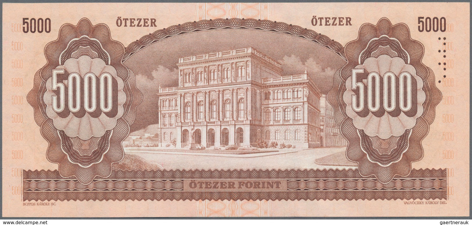 Hungary / Ungarn: Set with 11 banknotes of the 1990 till 1995 series with 100 Forint 1992 (UNC), 199