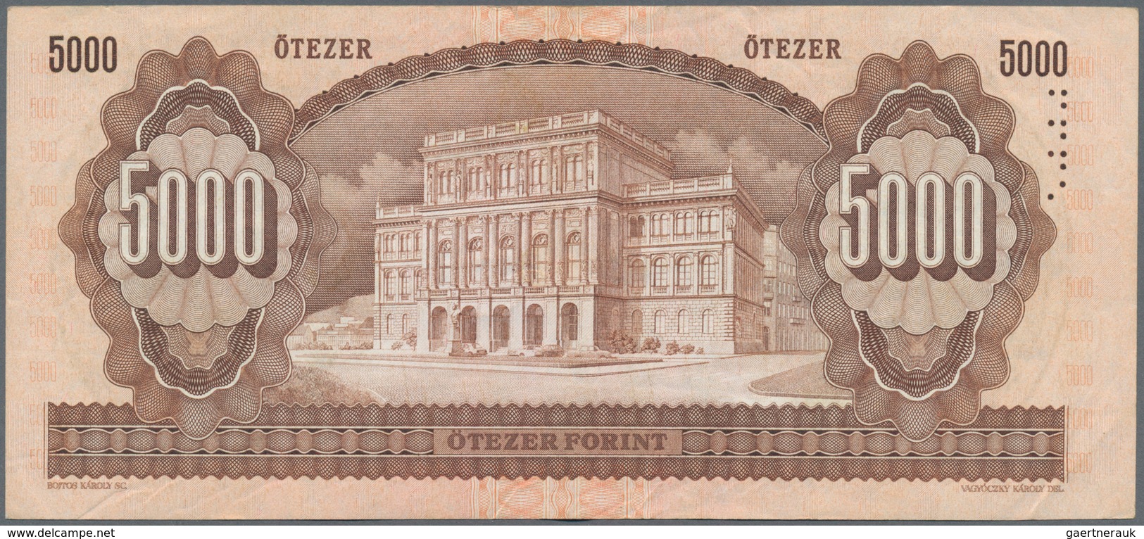 Hungary / Ungarn: Set with 11 banknotes of the 1990 till 1995 series with 100 Forint 1992 (UNC), 199