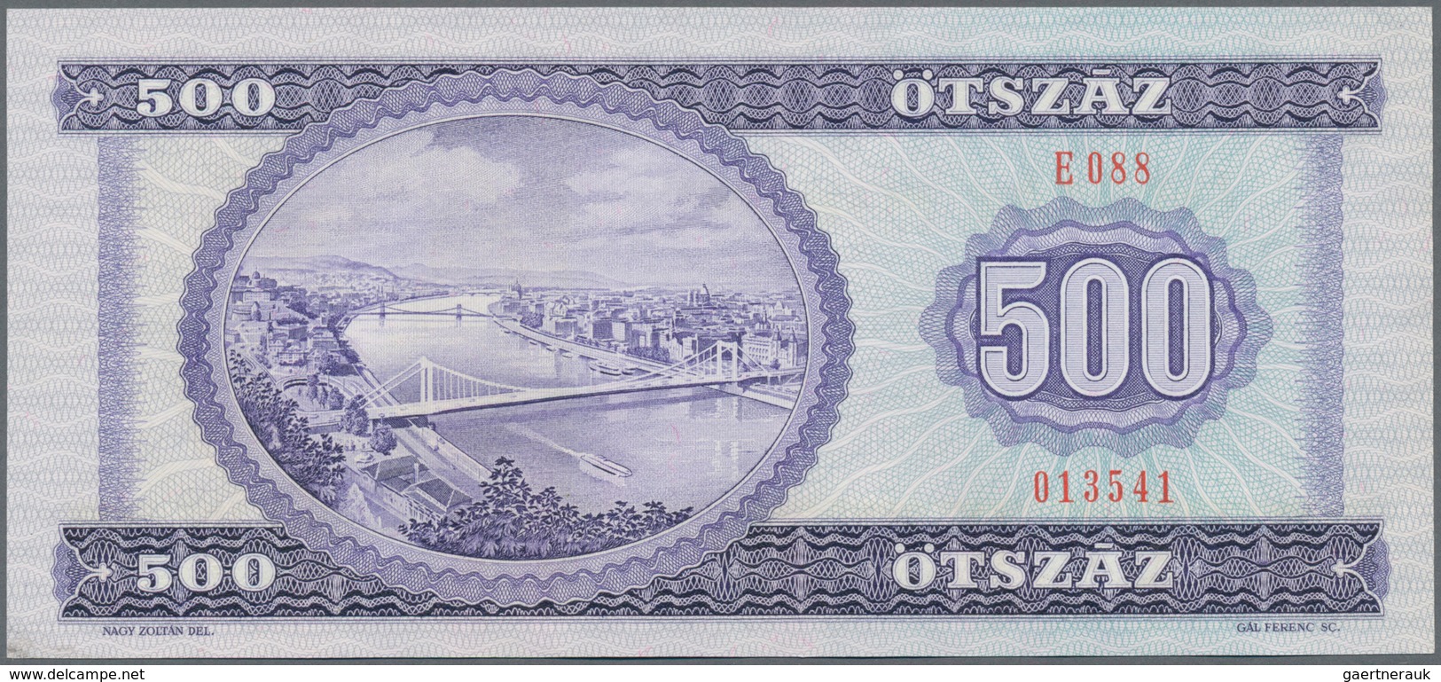 Hungary / Ungarn: Set with 11 banknotes of the 1990 till 1995 series with 100 Forint 1992 (UNC), 199