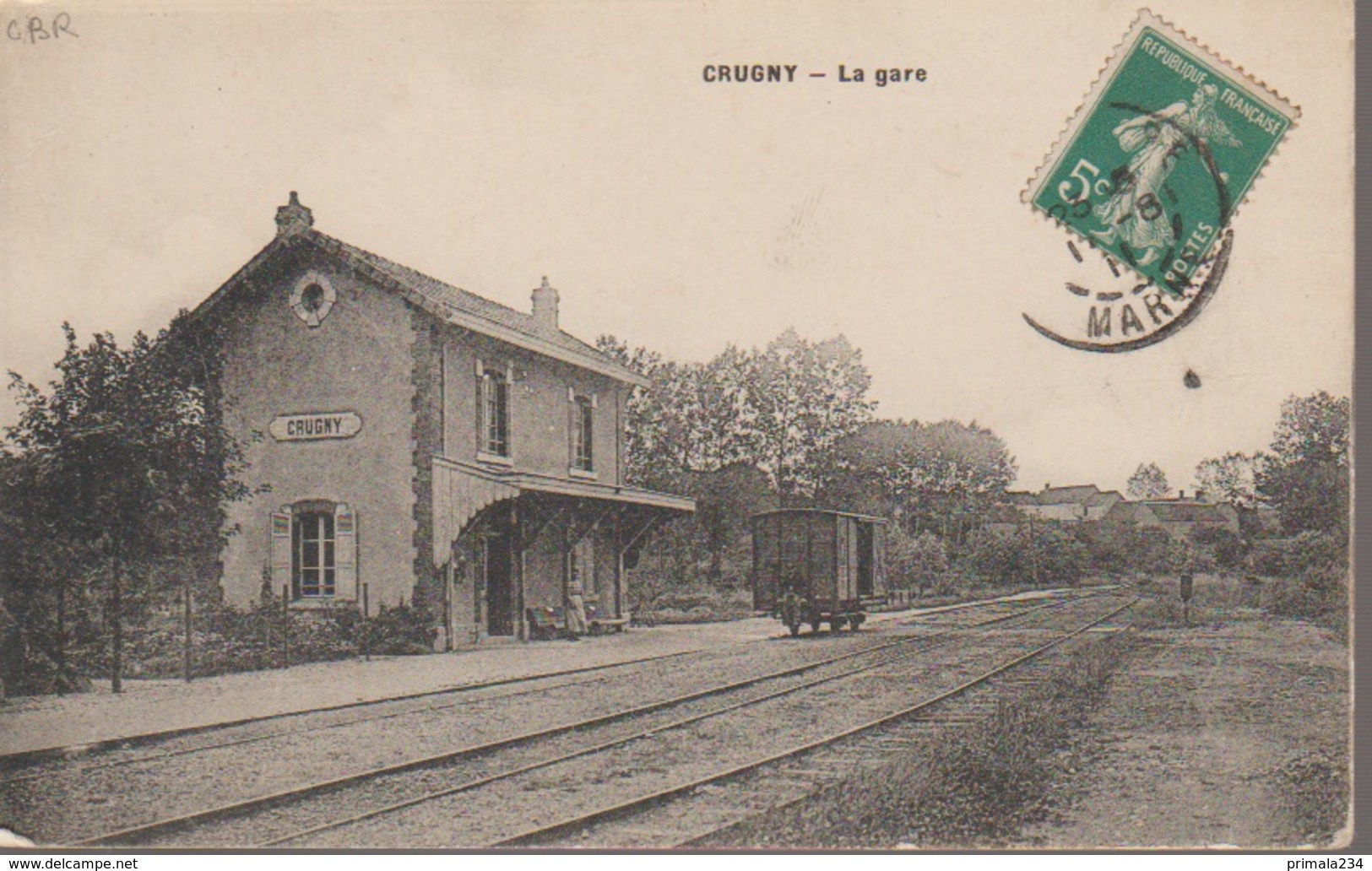 CRUGNY- LA GARE - Sonstige & Ohne Zuordnung