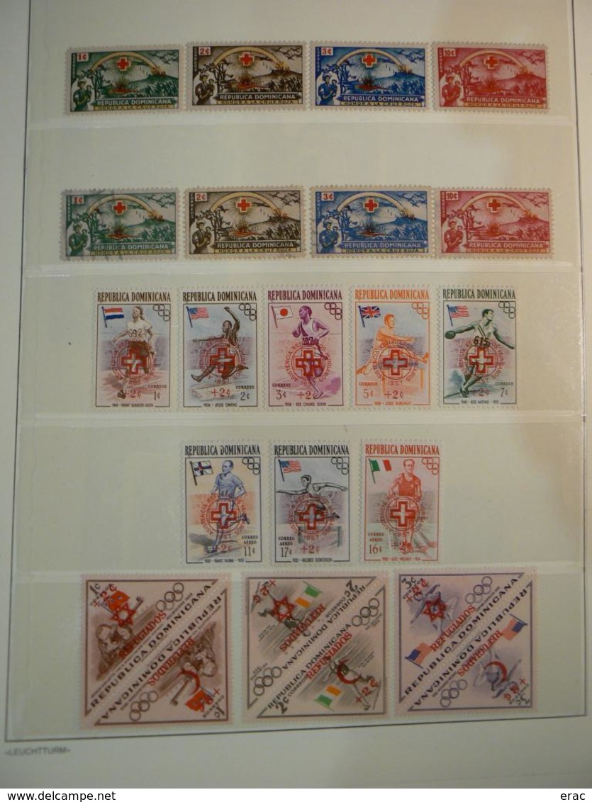 CROIX-ROUGE - Superbe ensemble de timbres et documents - Forte valeur générale (+ 800) - Départ 1 euro !!!