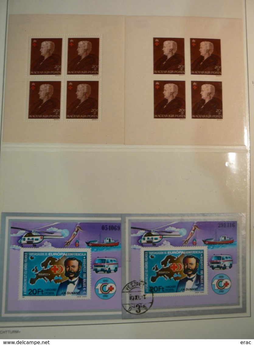 CROIX-ROUGE - Superbe ensemble de timbres et documents - Forte valeur générale (+ 800) - Départ 1 euro !!!