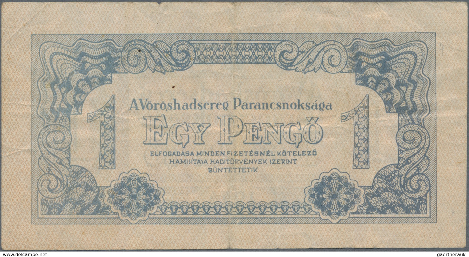 Hungary / Ungarn: Russian Occupation 1944, Set With 10 Banknotes 3x 1 Pengö (VF/XF), 2 (aUNC), 5 (aU - Ungarn