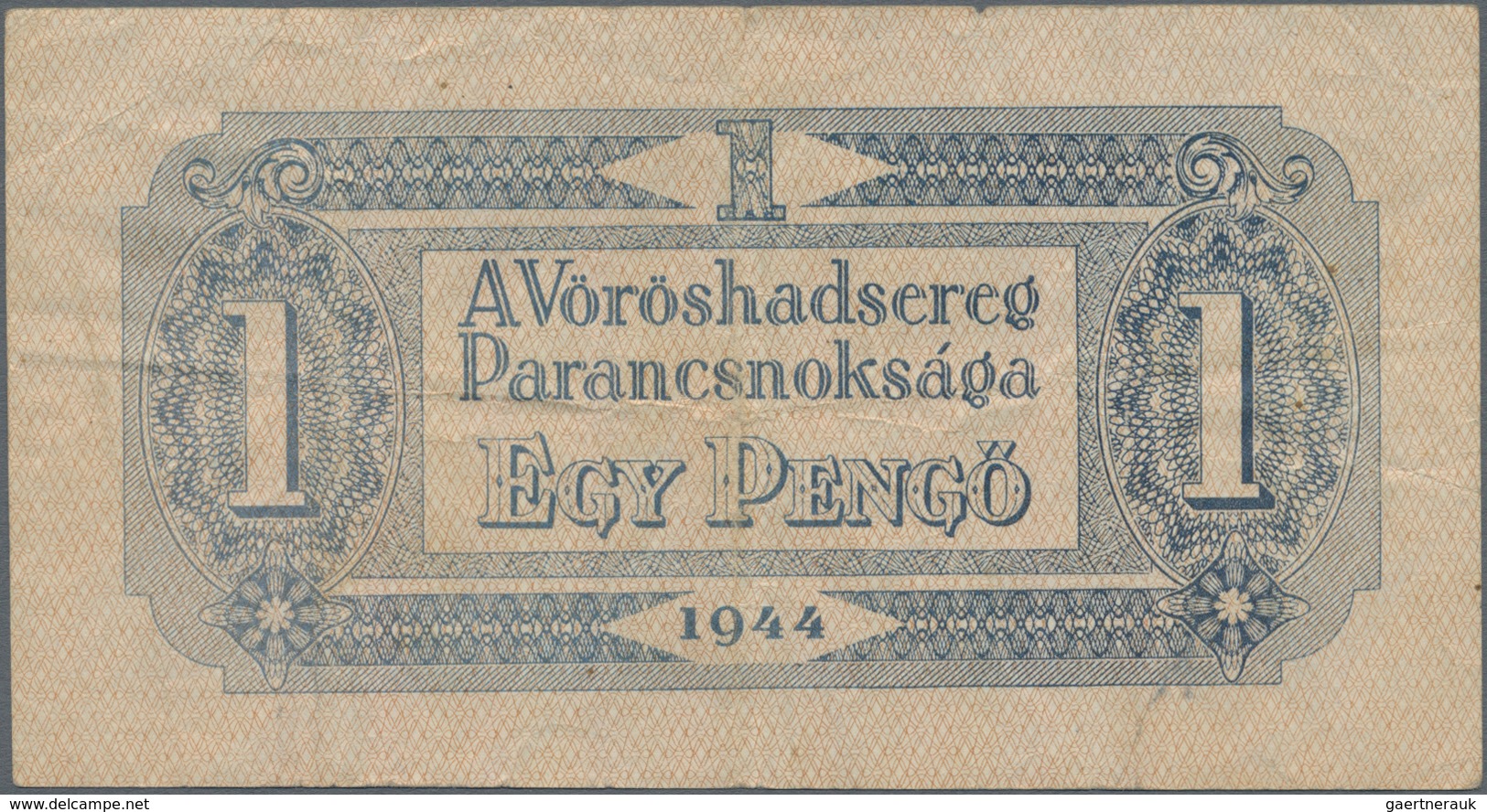 Hungary / Ungarn: Russian Occupation 1944, Set With 10 Banknotes 3x 1 Pengö (VF/XF), 2 (aUNC), 5 (aU - Ungarn