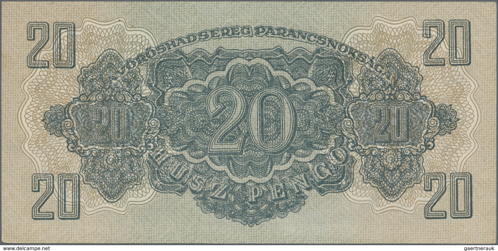 Hungary / Ungarn: Russian Occupation 1944, set with 10 banknotes 3x 1 Pengö (VF/XF), 2 (aUNC), 5 (aU