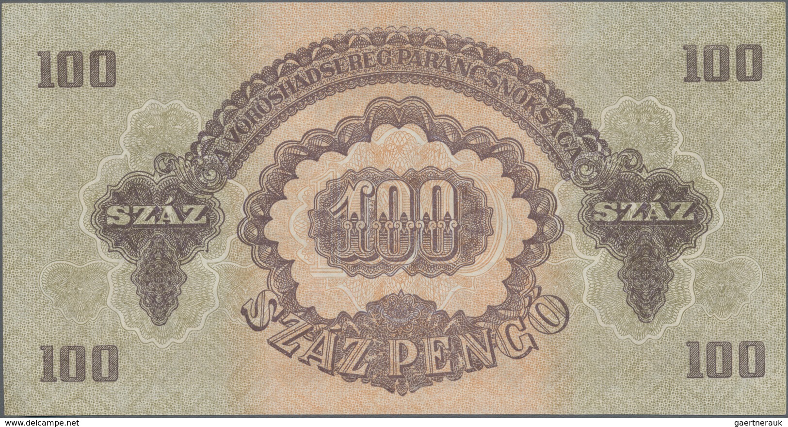 Hungary / Ungarn: Russian Occupation 1944, set with 10 banknotes 3x 1 Pengö (VF/XF), 2 (aUNC), 5 (aU