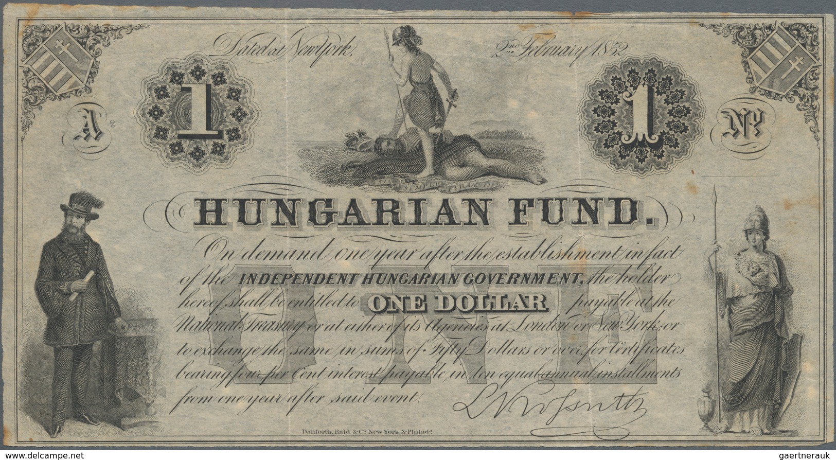 Hungary / Ungarn: Independent Hungarian Government - National Treasury, Great Lot With 4 Banknotes 2 - Ungarn